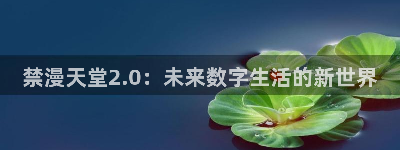 贝勒漫画下载：禁漫天堂2.0：未来数字生活的新世界